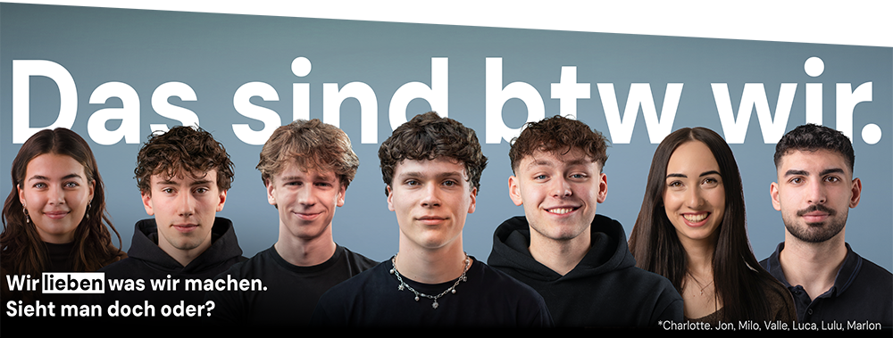 Das Hoodify Team – Jon, Milo, Valle, Luca, Marlon, Philipp