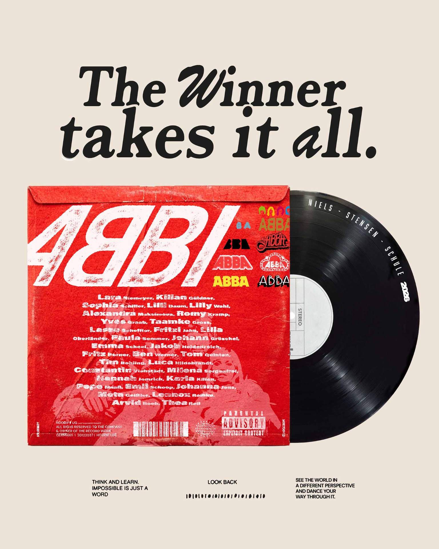 ABBI – The Winner Takes It All Vinyl