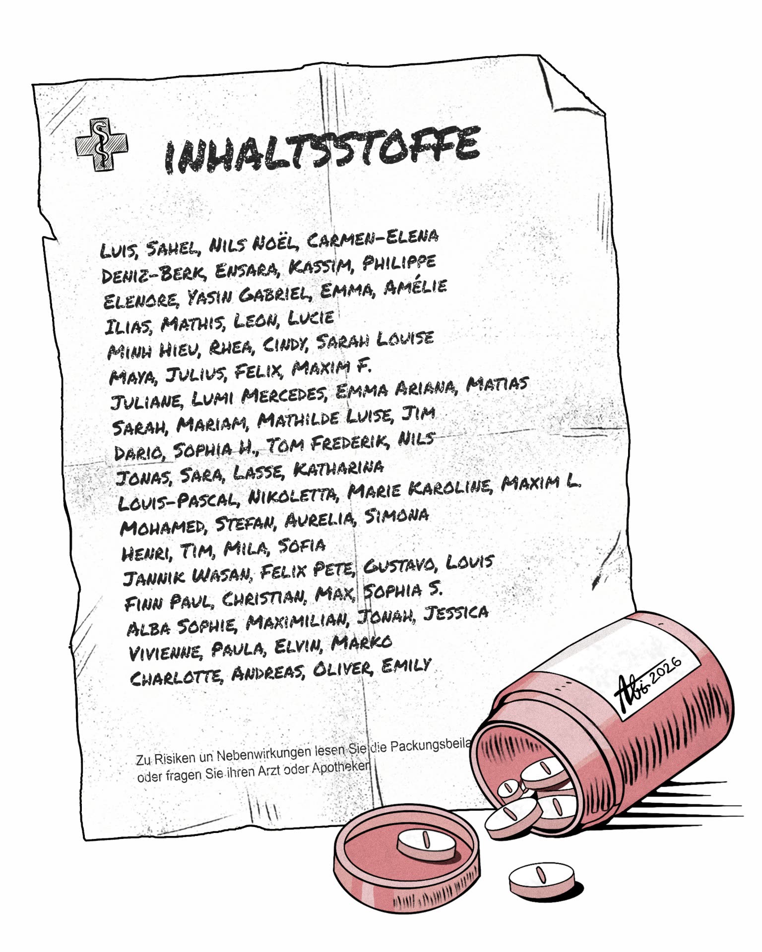 Abicetamol – Inhaltsstoffe Beipackzettel