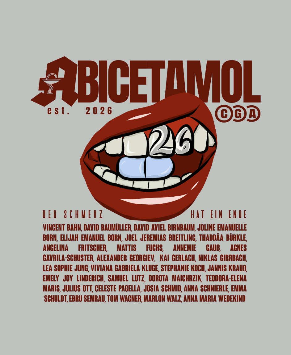 Abicetamol – CGA Mund mit Pille 26