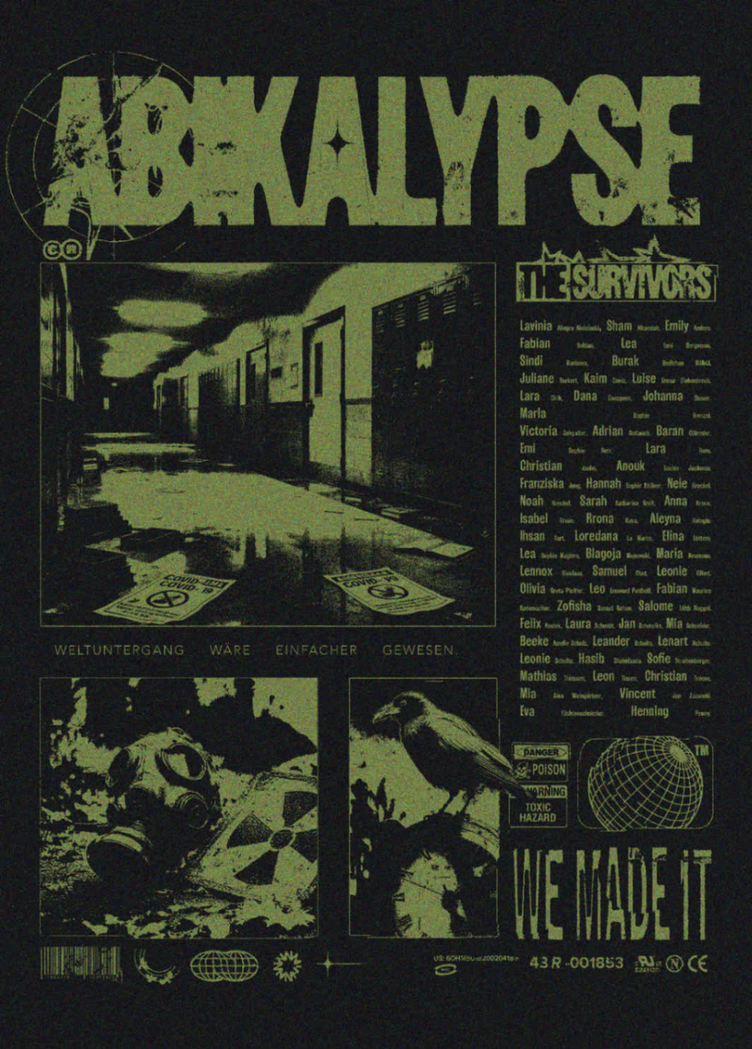 Abikalypse – The Survivors Olive
