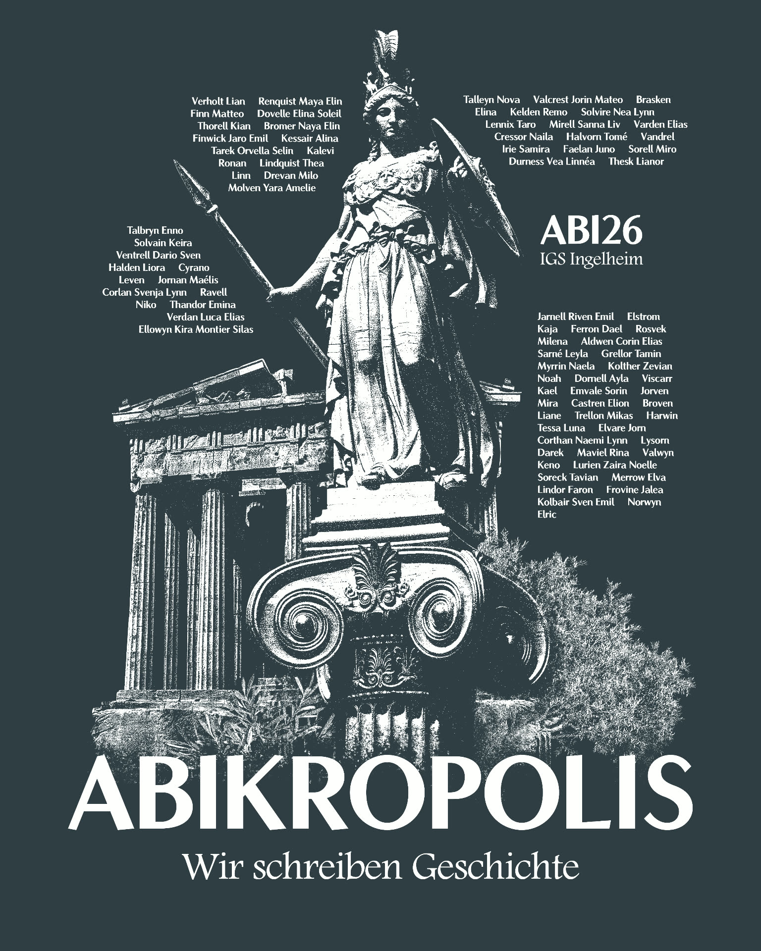 Abikropolis – Athena Statue Dark