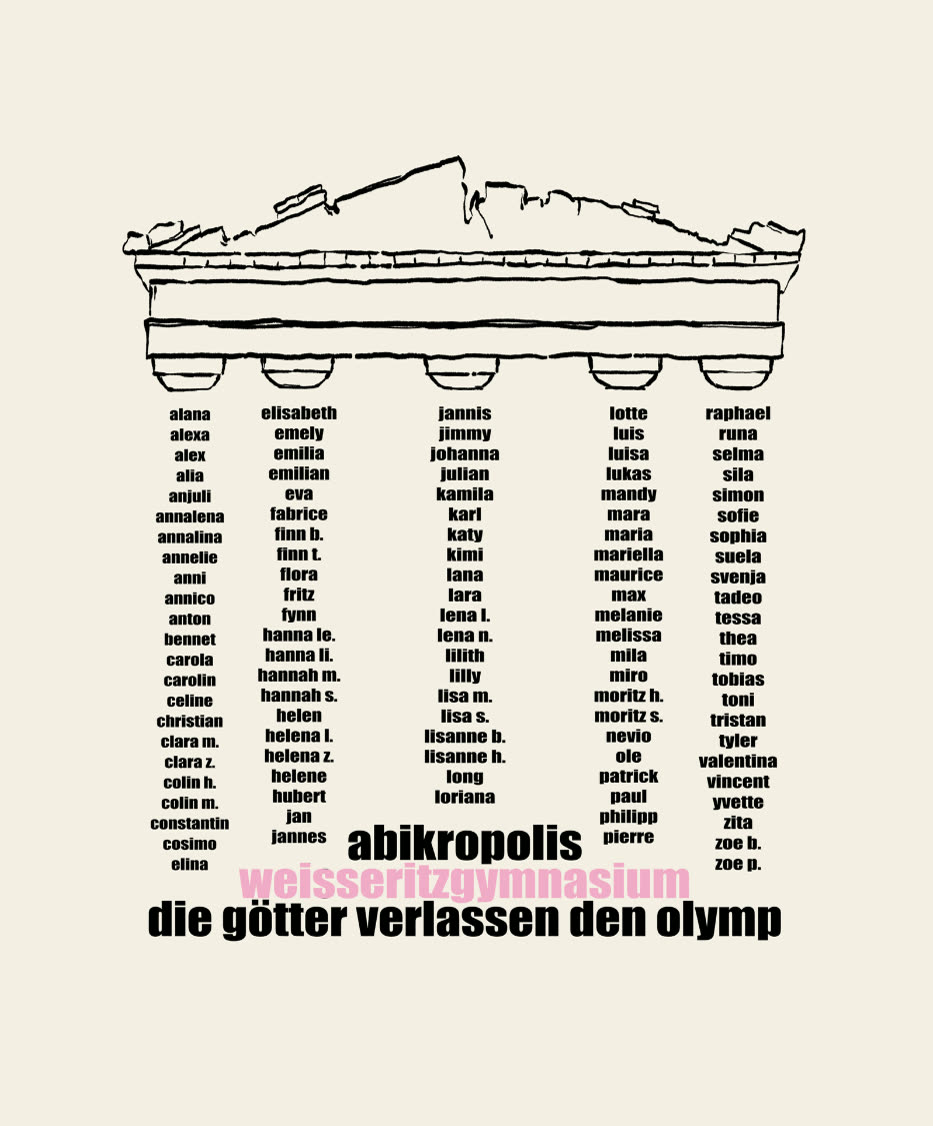Abikropolis – Tempel Namenssäulen Creme