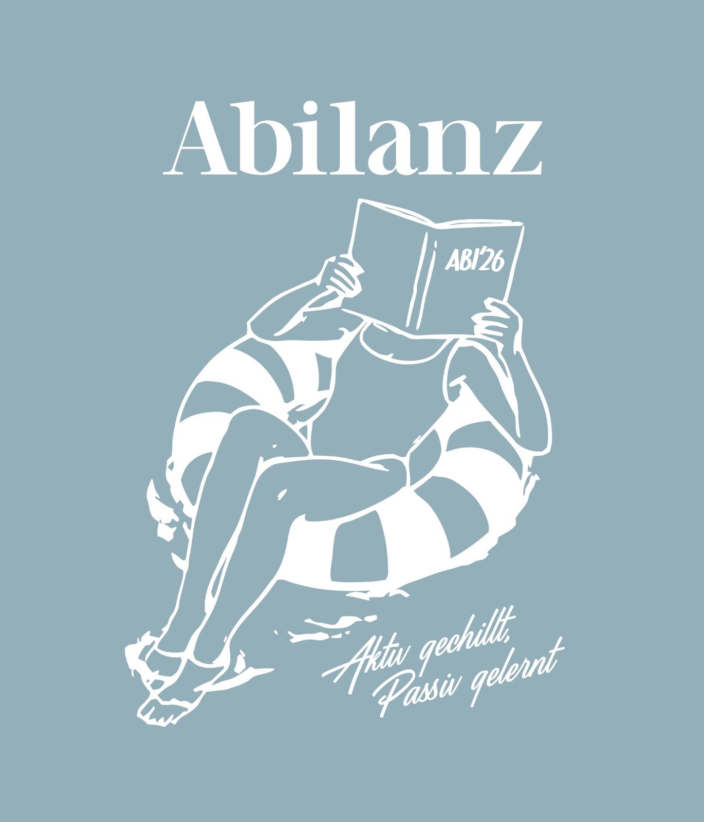 Abilanz – Schwimmreifen Line Art White