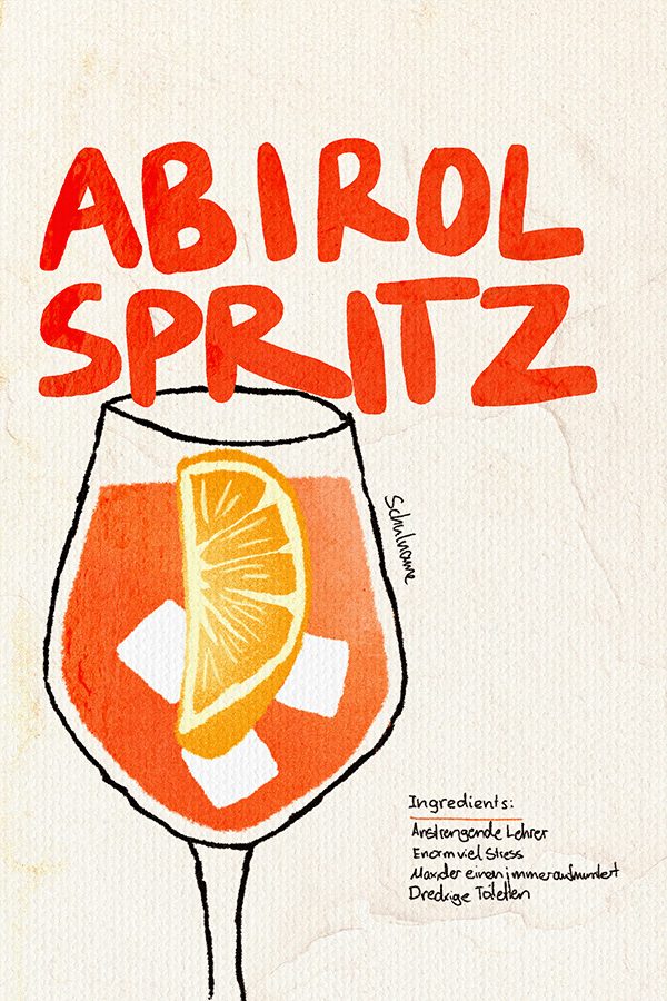 Abirol Spritz – Handgemalt Ingredients