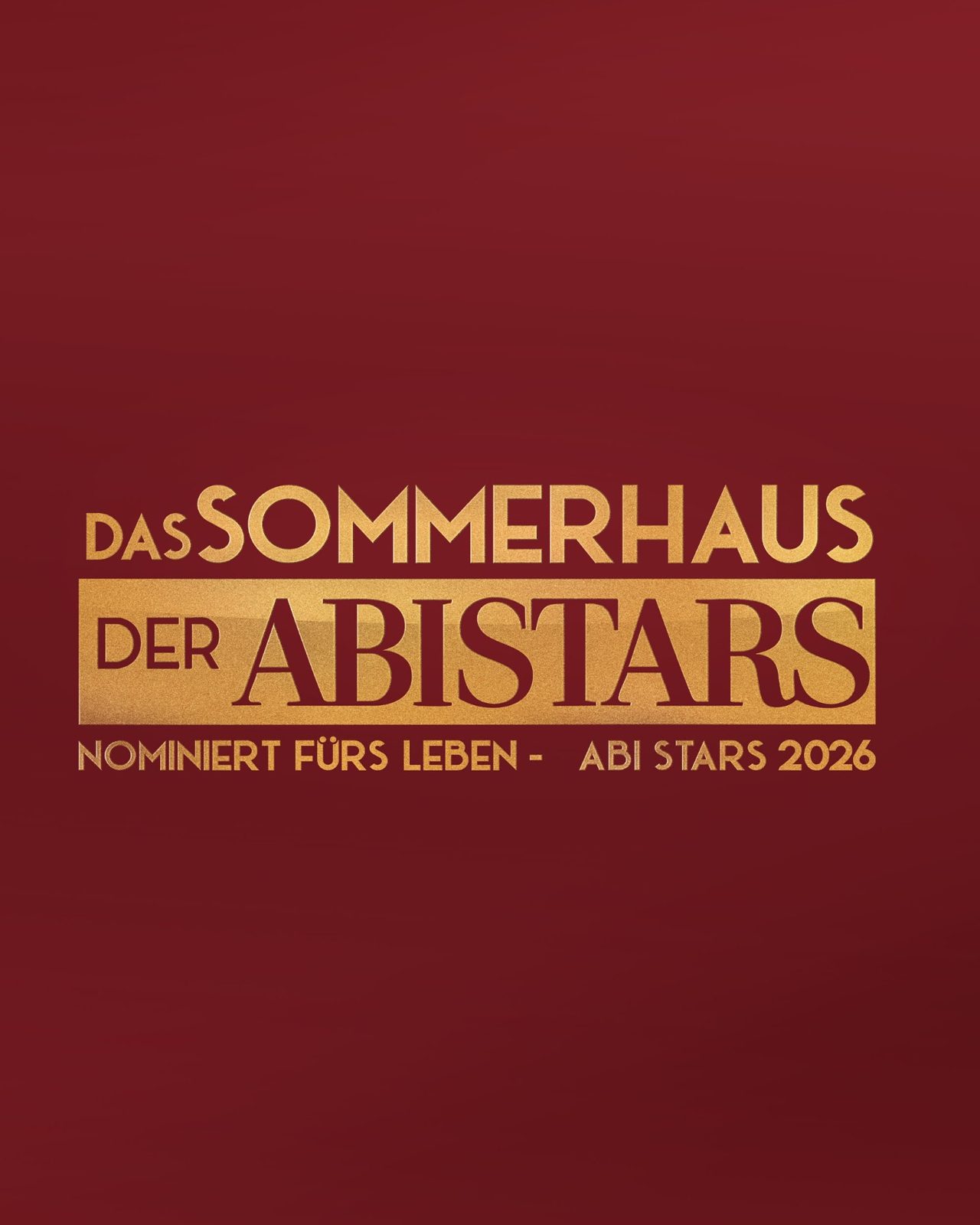 Abistars – Das Sommerhaus der Abistars Gold auf Bordeaux