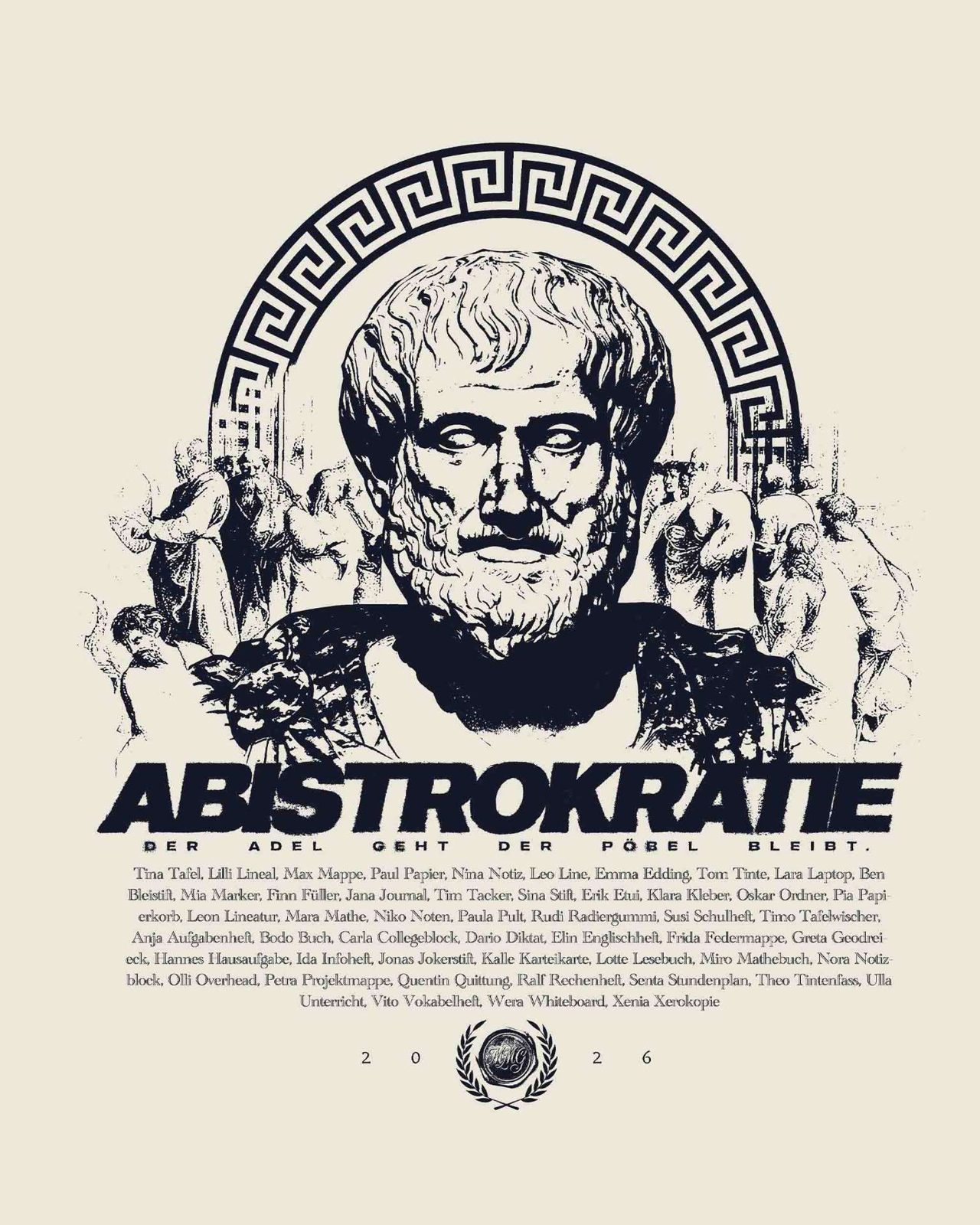 Abistokratie – Aristoteles Mäander Namensliste