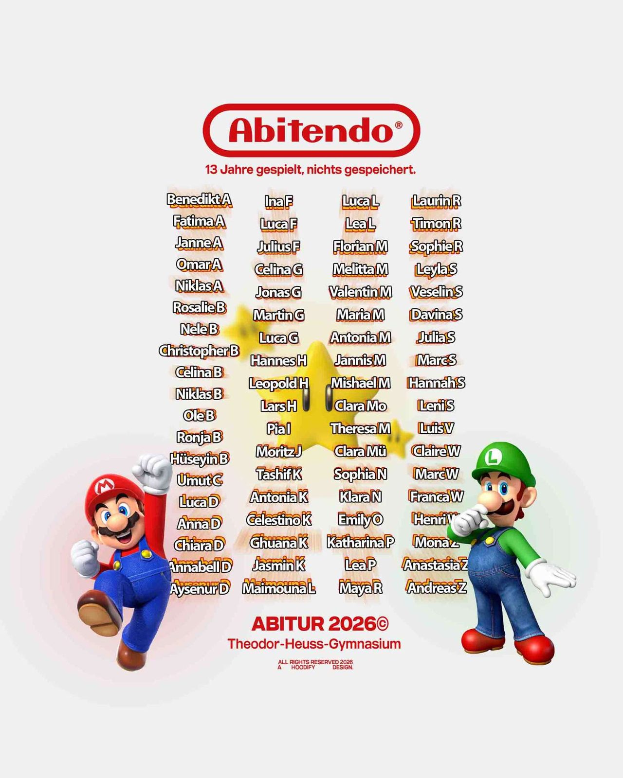 Abitendo – 13 Jahre gespielt nichts gespeichert