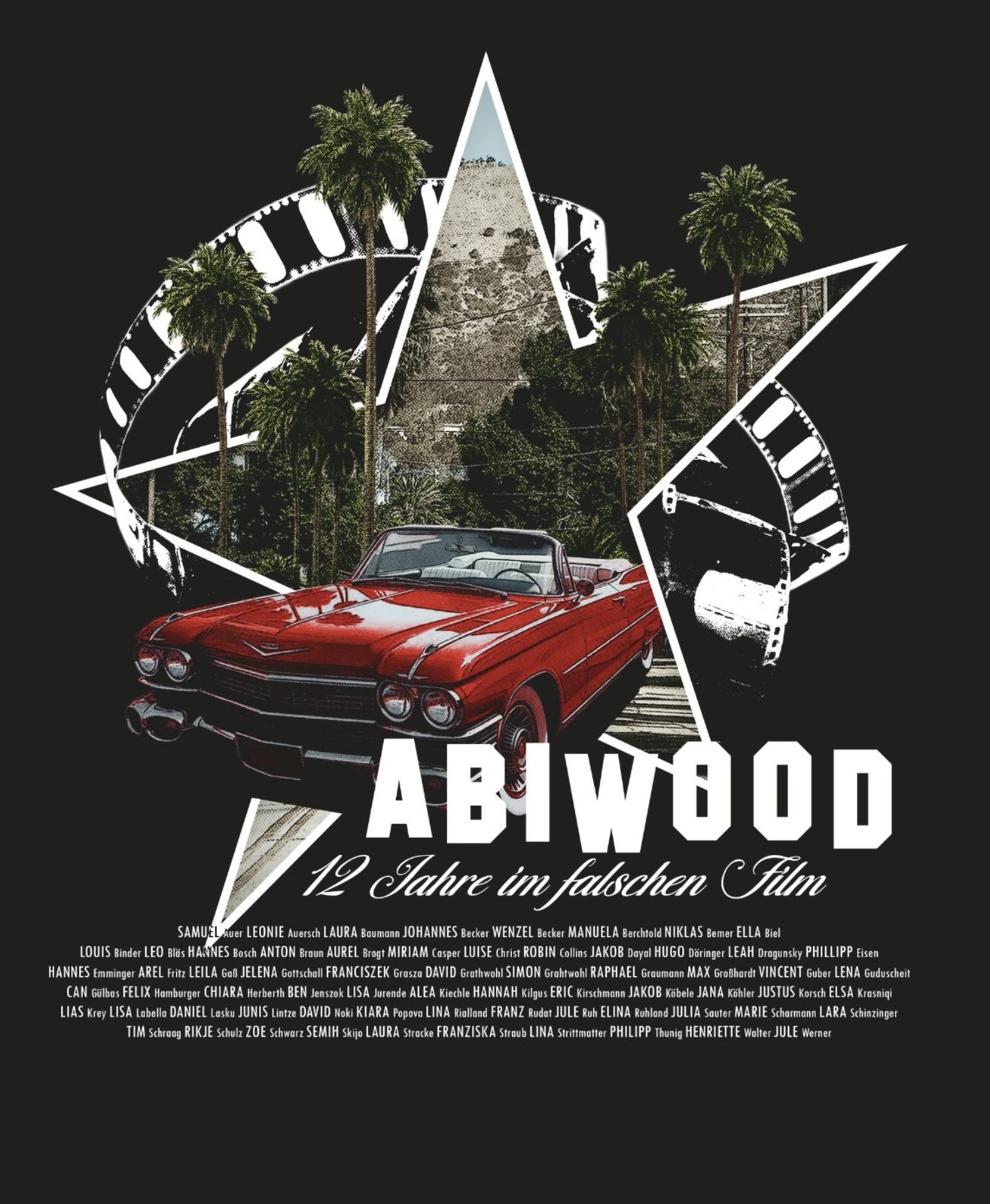 Abiwood – Roter Cadillac Stern Filmrolle