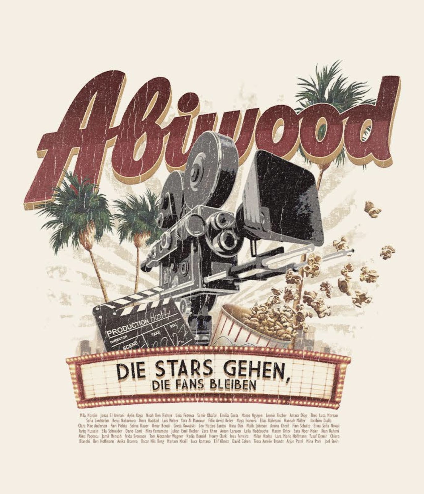 Abiwood – Vintage Filmkamera Popcorn Creme