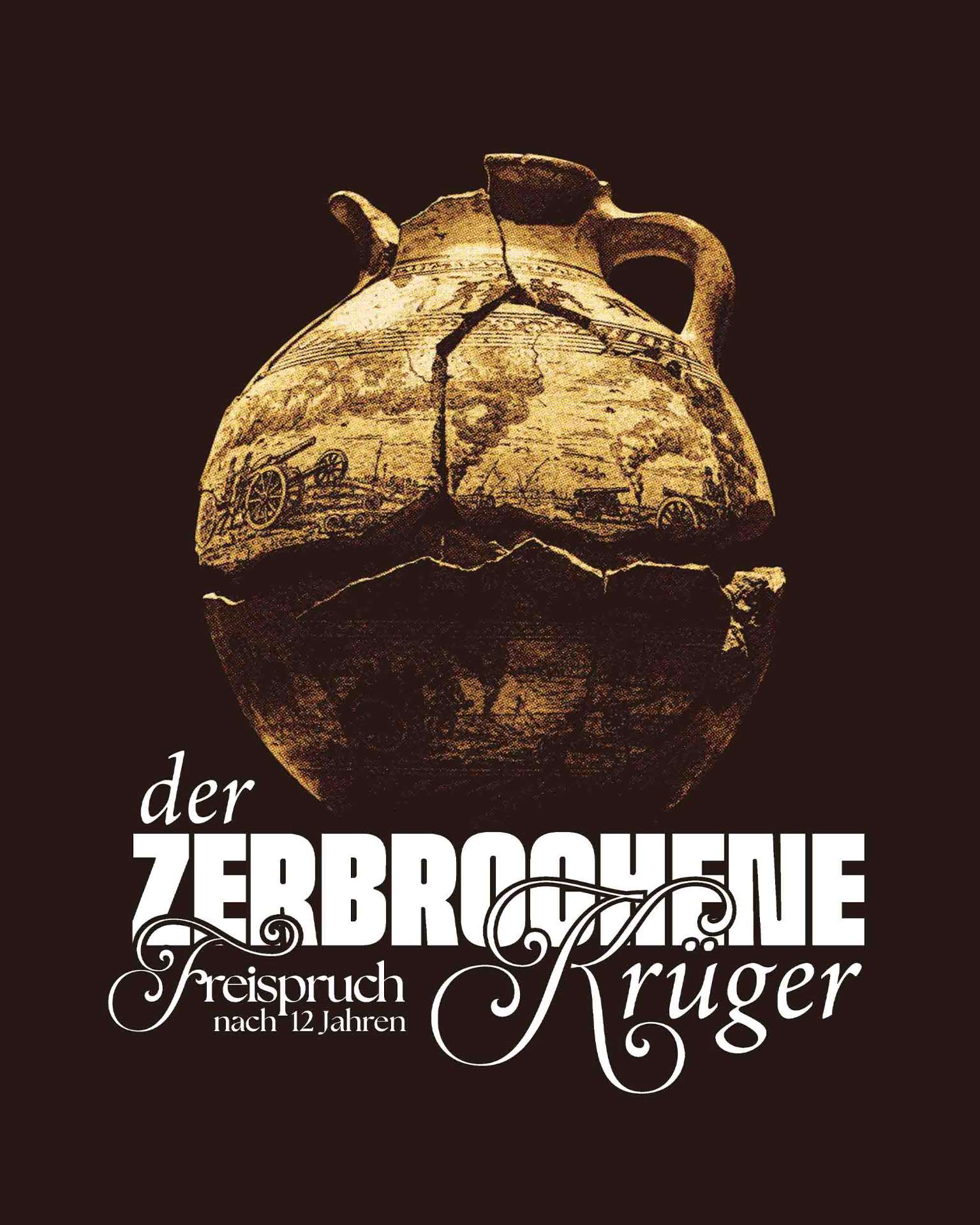 Der zerbrochene Krüger – Vintage Gold Braun