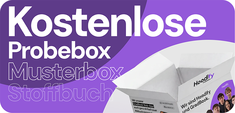 Kostenlose Probebox, Musterbox & Stoffbuch